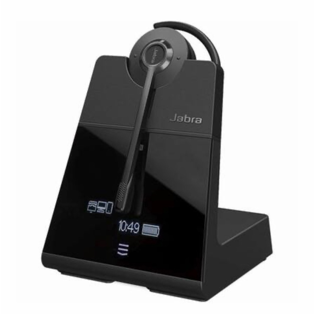 Jabra Black Wireless Headset with Base
